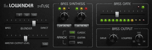 lowender bass enhancing vst with gate